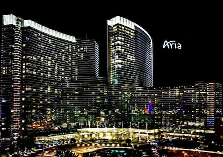 L'Aria si trova al numero 3730 di Las Vegas Blvd