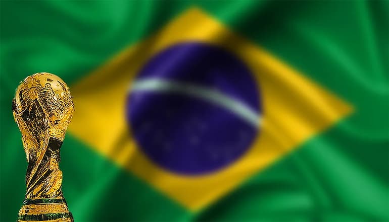 La Coppa sulla bandiera carioca