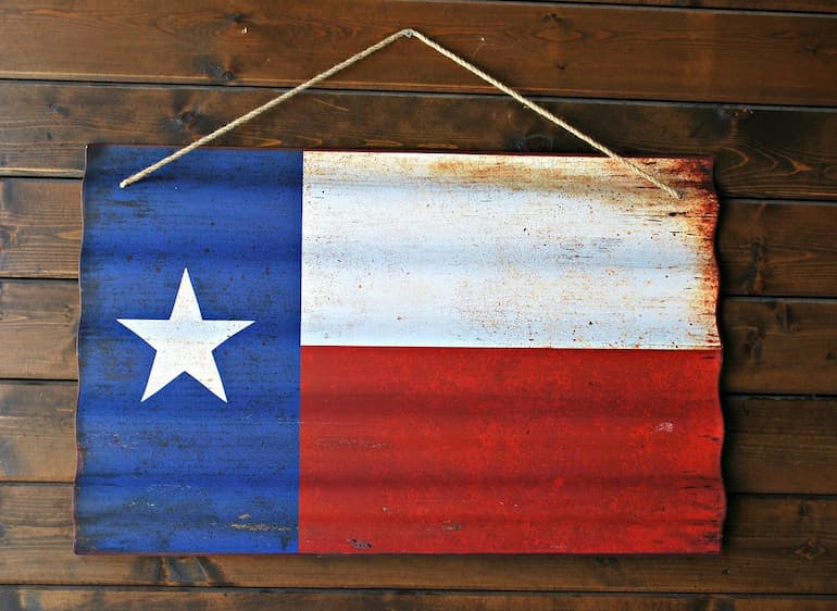 La bandiera del Texas!