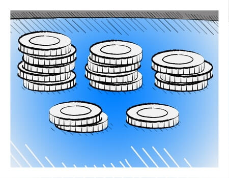 La distribuzione delle fiches nei tornei di poker