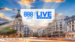 La creatività di 888poker per l'evento a Madrid