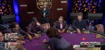 Strategia di poker avanzata – Peters contro Rast