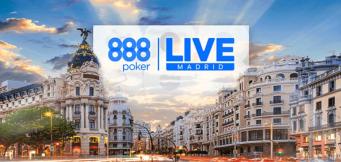 La creatività di 888poker per l'evento a Madrid