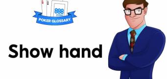 show hand poker