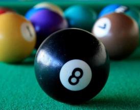 La famosa "8" in primo piano