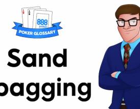 Sandbagging poker