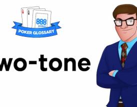 Two tone poker