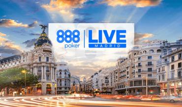 La creatività di 888poker per l'evento a Madrid