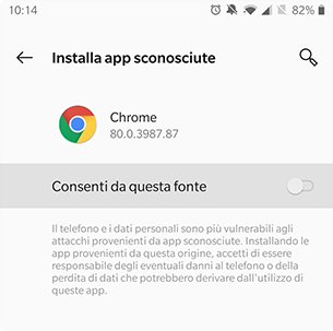 allow install apps